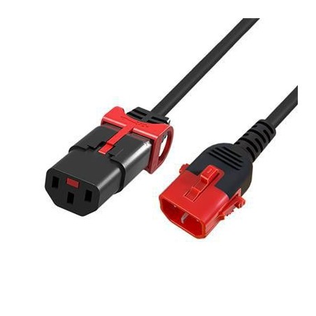 MicroConnect Powercord C13 IEC Lock+ - C14